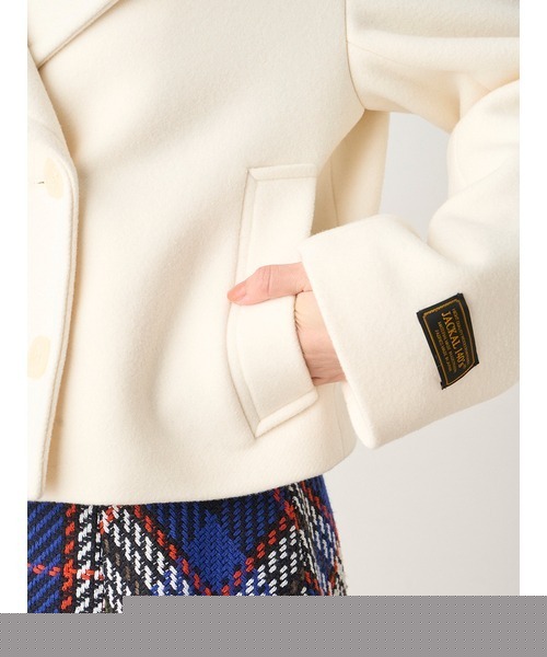 SNIDEL（スナイデル）の「ウールショートPコート（その他アウター