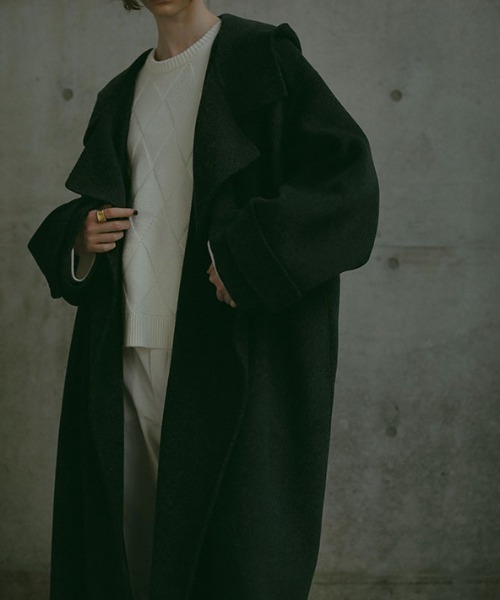 ETRE TOKYO（エトレトウキョウ）の「ウールフーディーリバーコート