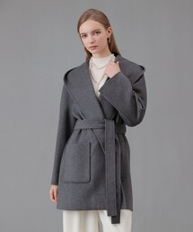 ANAYI（アナイ）の「ダブルビーバーフードコート（その他アウター