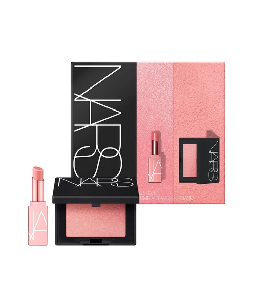 数量限定】ミニオーガズム ブラッシュ＆リップバームデュオ（コスメ