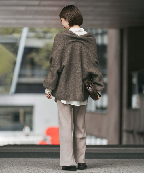 Noble（ノーブル）の「《追加》ファーニットパフカーディガン