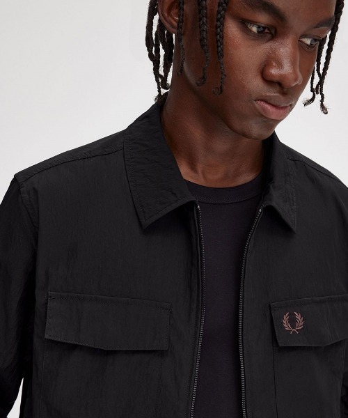 FRED PERRY（フレッドペリー）の「Zip Overshirt／ジップアップ