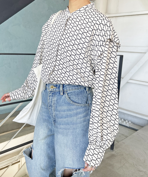 Spick & Span（スピックアンドスパン）の「モノグラムプリントレイヤー