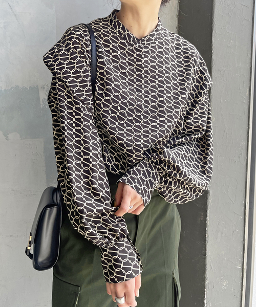 Spick & Span（スピックアンドスパン）の「モノグラムプリントレイヤー