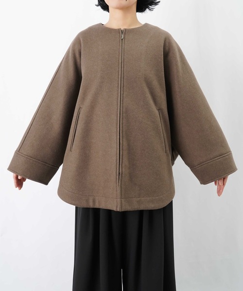 新品未使用✨【LA MODE】ラモード ポンチョコート ウールコート L〜XL