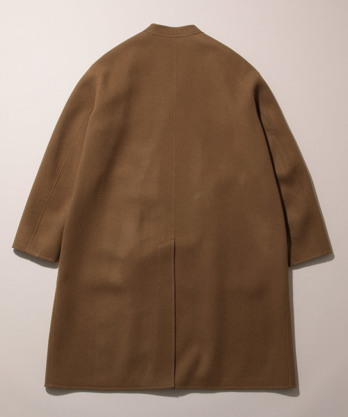 ADAM ET ROPE'（アダムエロペ）の「ダブルフェイス ノーカラーコート