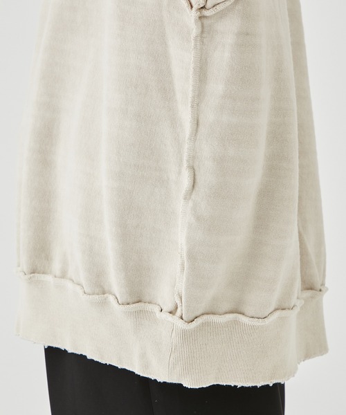 Jieda（ジエダ）の「DAMAGE ZIP OVER SWEAT CREW（スウェット）」 - WEAR