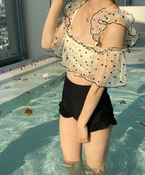 RiLi（リリ）の「ドットチュール2way水着【RL】（水着）」 - WEAR