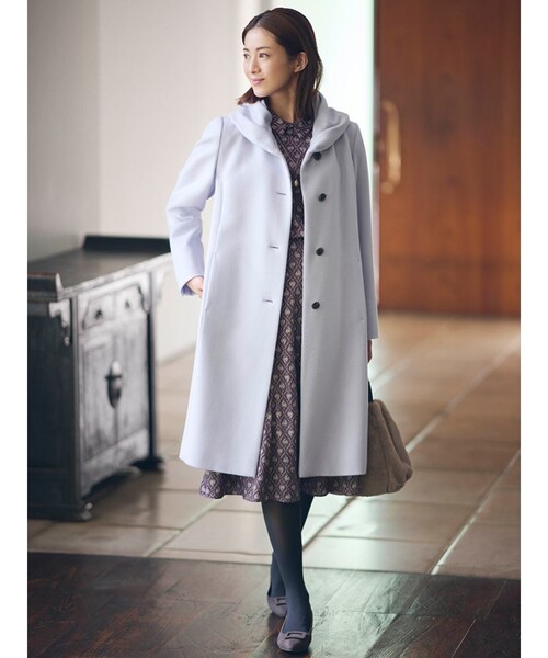 Reflect（リフレクト）の「◇ニュアンスネックアンゴラウールロング