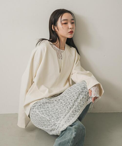 セール】スキッパールーズトップ（その他トップス）｜SENSE OF PLACE