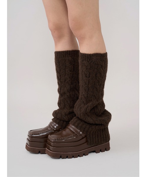 Darich（ダーリッチ）の「ルーズリブニットレッグウォーマー（レッグ