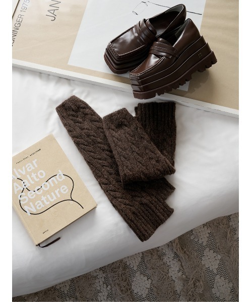 Darich（ダーリッチ）の「ルーズリブニットレッグウォーマー（レッグ