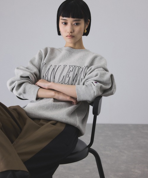 セール】【Champion for ADAM ET ROPE'】別注 RW LOGO SWEAT