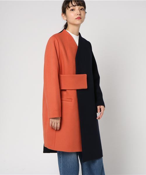 UN3D.（アンスリード）の「【UN3D.】BI COLOR CT（チェスターコート