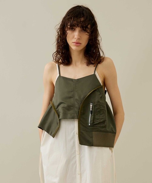 UN3D./アンスリード】MA-1キャミソール（キャミソール）｜UN3D