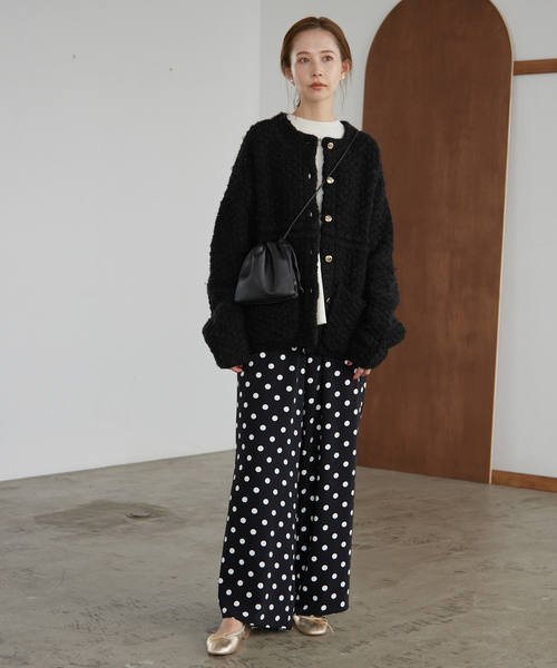 SLOBE IENA（スローブイエナ）の「《追加》金ボタンツィーディ