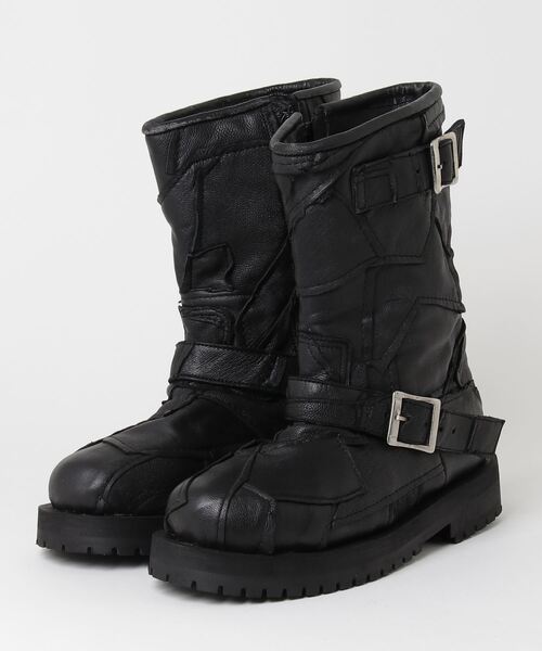 Yasuyuki Ishii/ヤスユキイシイ/Patchwork Boots（ブーツ）｜Yasuyuki