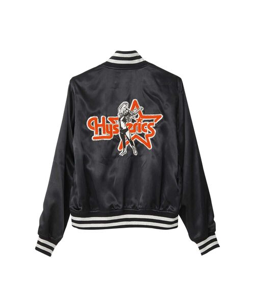 希少 ヒステリックグラマーBettie Page スカジャン 黒/白希少