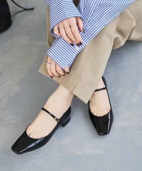 Öffen（オッフェン） pointed-CURLS パンプス37 オッフェン Offen