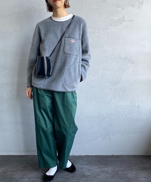 DANTON（ダントン）の「[DANTON/ダントン] フリース ノーカラープル