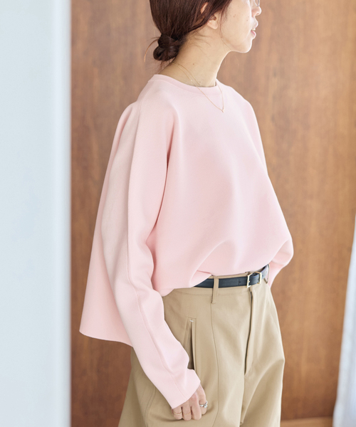 新色/追加》ファインコットンスムースプルオーバー（ニット/セーター