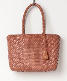 quadro（クオドロ）の「moonjule レザーメッシュバッグ Lサイズ