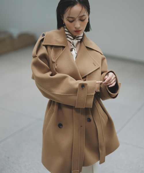 リバーミドルトレンチコート（トレンチコート）｜anuans（アニュアンス