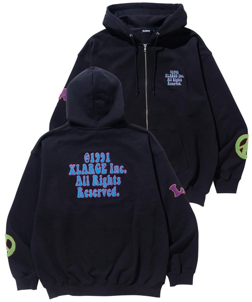 XLARGE（エクストララージ）の「DAISY ZIP HOODED SWEAT（パーカー