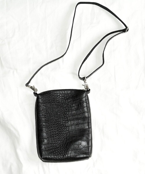 KAIKO（カイコー）の「KAIKO LEATHER SHOULDER BAG CROCODILE