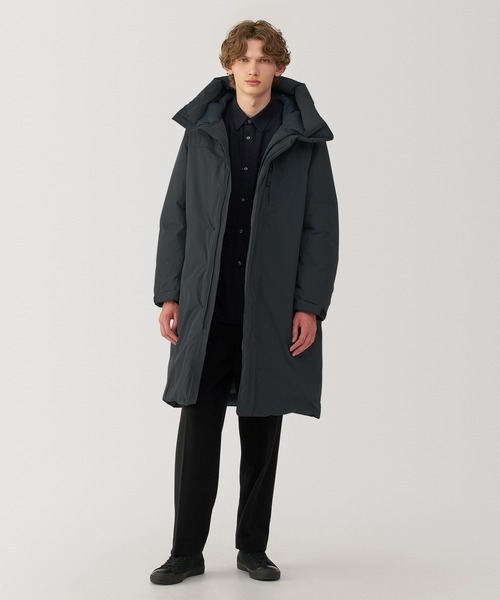 セール】〔MUJI Labo〕紳士 フード付きダウンコート（ダウンジャケット