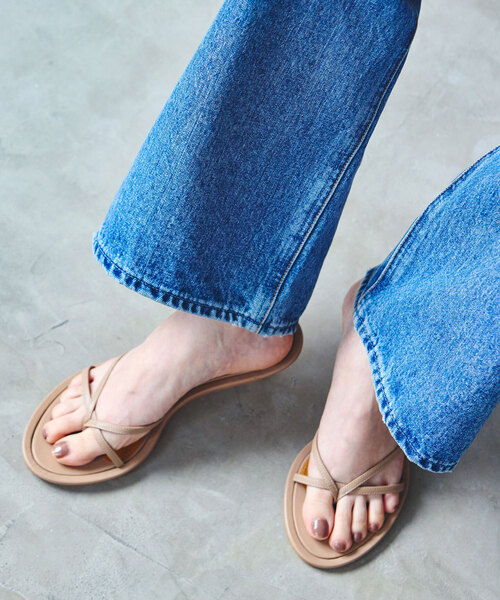 極美品PIPPICHIC 完売 スクエアトゥ サンダル PIPPICHIC(ピッピ 美品