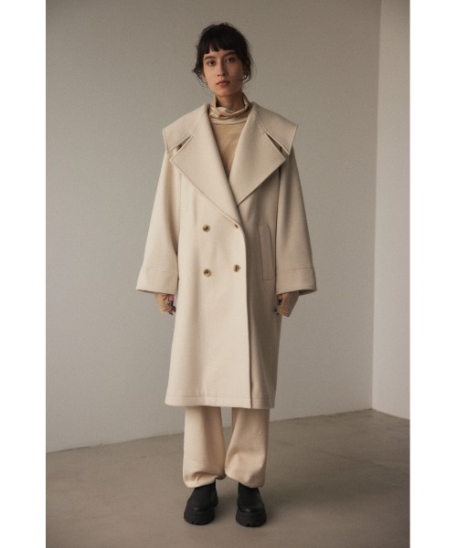 BLACK BY MOUSSY（ブラックバイマウジー）の「big collar coat（ビック