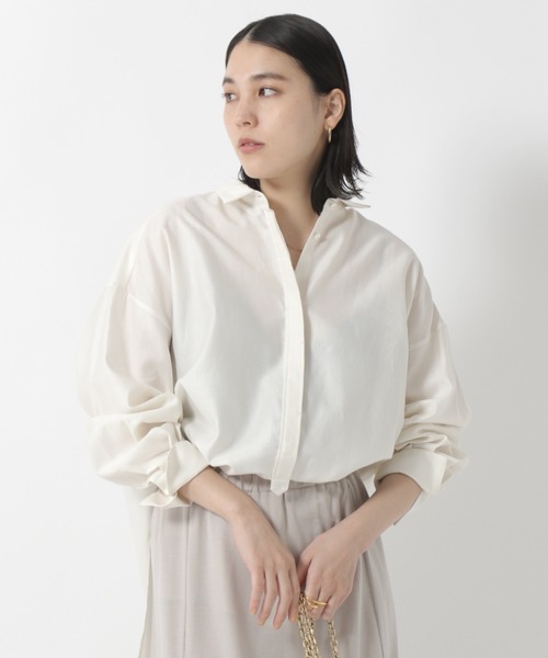 Chaos（カオス）の「クリアモールスキンシャツ（シャツ/ブラウス