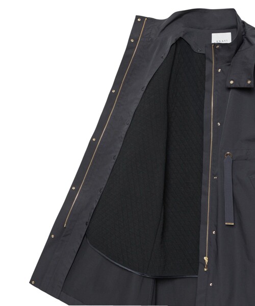 ブライトツイルライナー付きモッズコート（モッズコート）｜ANAYI