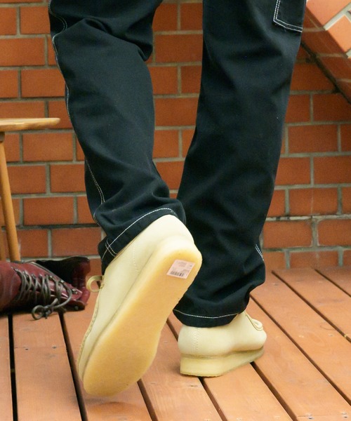 Ours モーガン着用 clarks ワラビー レザー 26.5㎝程度 Ours モーガン