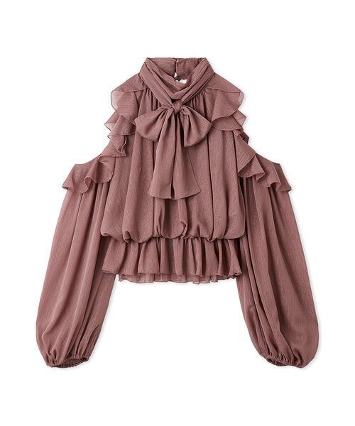 セール】シフォンボリュームブラウス（シャツ/ブラウス）｜SNIDEL