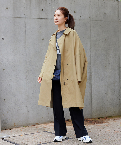 FRAMeWORK（フレームワーク）の「撥水ポンチョトレンチコート