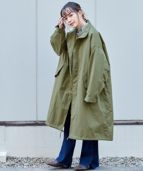 cepo（セポ）の「キルトライナー ミリタリーモッズコート 3WAY