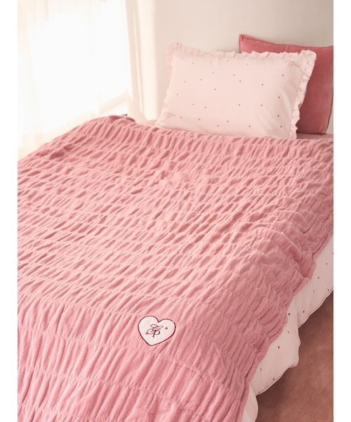 Sleep】くしゅくしゅタオルケット（寝具）｜gelato pique Sleep