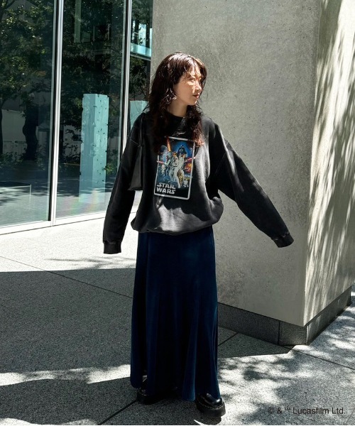 Ameri（アメリ）の「STARWARS BLACK SWEAT（スウェット）」 - WEAR