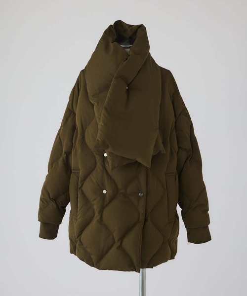 RIM.ARK/リムアーク】Double breasted stole down CT/ダブルブレス