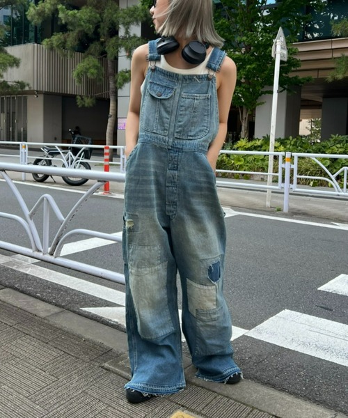 etsinta（エシンタ）の「【etsinta/エシンタ】デニムオーバーオール