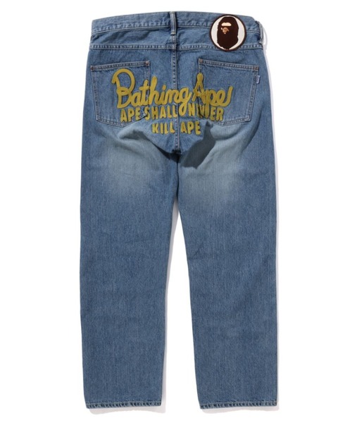 A BATHING APE（アベイシングエイプ）の「BAPE CHAMPION DENIM PANTS M