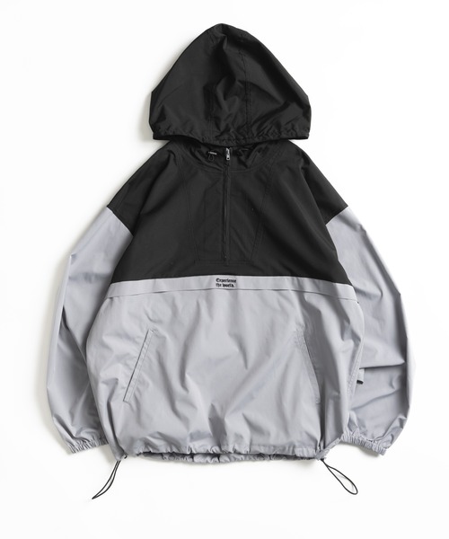 kutir（クティール）の「スタンドネックアノラックパーカー