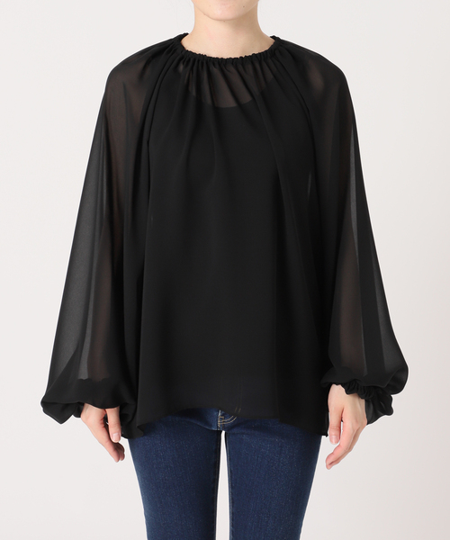 Sheer ブラウス（シャツ/ブラウス）｜Deuxieme Classe（ドゥーズィエム