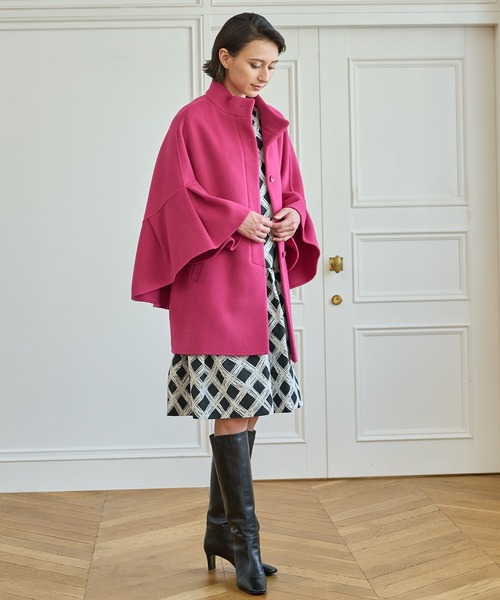 ANAYI（アナイ）の「ウールナイロンリバーケープコート（その他