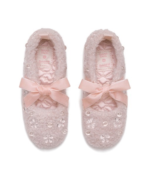 X SUSAN FANG] FURRY MARYJANES（バレエシューズ）｜ROCKFISH