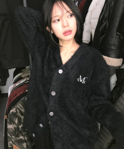 セール】【日本未発売/WEB限定】MUCENT(ムセント)/Vネック アンゴラ