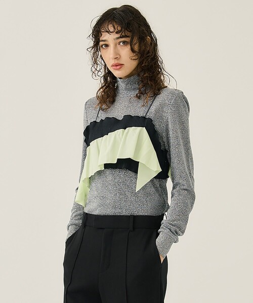 kotohayokozawa/コトハヨコザワ】Todoウェーブキャミソール