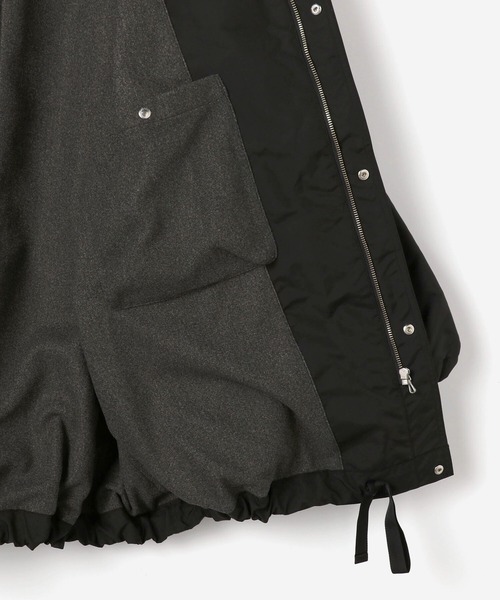 HAVERSACK（ハバーザック）の「【HAVERSACK】ナイロンミリタリーコート